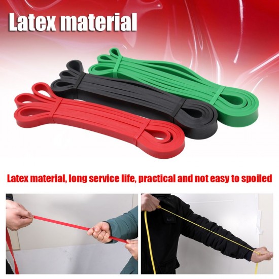 Latex Training Belt Yoga Exercise Resistance Band Tension Loop Belts Unisex Fitness Equipment