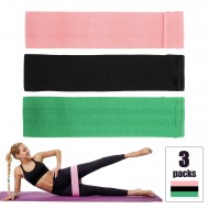 3pcs/set 60-120LB Resistance Bands Set Pull Rope Cotton Elastic Bands for Fitness Gym Equipment Exercise Yoga Workout Booty Band