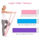 3pcs Resistance Bands Set with Door Anchor and Carry Bag Elastic Exercise Workout Bands for Women Men Fitness Strength Training Yoga Pilates