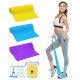 3pcs Resistance Bands Set Elastic Exercise Workout Bands for Women Men Fitness Strength Training Yoga Pilates Workouts