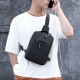 Men Sling Bag Single Shoulder Bag Crossbody Bag Wear-Resistant Nylon Bag Adjustable Strap Shoulder Bag