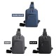 Men Sling Bag Single Shoulder Bag Crossbody Bag Wear-Resistant Nylon Bag Adjustable Strap Shoulder Bag