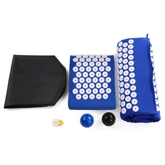 Acupressure Mat and Pillow Set