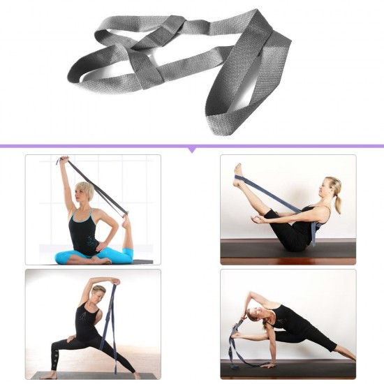 Adjustable Yoga Mat Strap Cotton Mat Carrier Sling Comfy Stretching Strap