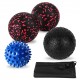 Massage Balls Set Double Peanut Ball Spiky Ball Fascial Ball Tissue Treatment Muscle Therapy Balls Set