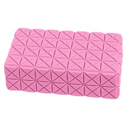 EVA Yoga Block Thick Non Slip Gym Foam Brick Yoga Bolster Pillow Cushion for Beginners and Advanced Pilates Meditation  Accessories Aid for Support and Balance