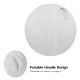 55cm/65cm/75cm Cotton+Linen Protective Yoga Ball Cover Exercise Ball Protection Skin Wrap Accessory