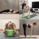 2 Pack Yoga Blocks and Yoga Strap Set Non-Slip EVA Foam Fitness Blocks for Yoga Pilates Fitness Training