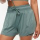 2 in 1 Women Sport Shorts Elastic Waist Quick Dry Gym Workout Yoga Short Pants