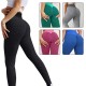 Women Leggings Anti Cellulite Butt Lifting High Waist Textured Elastic Yoga Pants Bubble Butt Sport Workout Tights