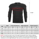 Men Padded Shirt Multiple Pad Protective Gear for Football Baseball Soccer Basketball Volleyball Training Bike Ski