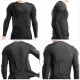 Men Padded Shirt Multiple Pad Protective Gear for Football Baseball Soccer Basketball Volleyball Training Bike Ski