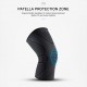 1PCS Kneepads Knee Support Protector with Silicone Design and Flexible Elastic Fitness Soft Breathable for Outdoor Activities Hiking Climbing Running Cycling Yoga