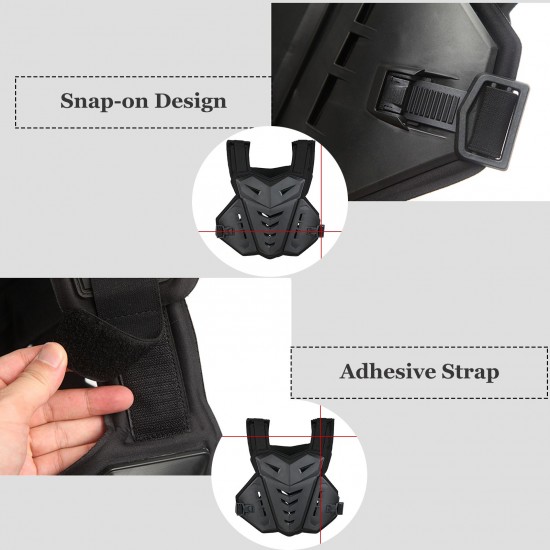 Motorcycle Armor Vest Chest Spine Back Protector Protective Vest for Cycling Skating Skiing Motocross Bike Riding