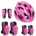 7 in 1 Kids Bike Helmet Pads Adjustable Protective Skateboard Helmet Children Sports Protective Gear Set