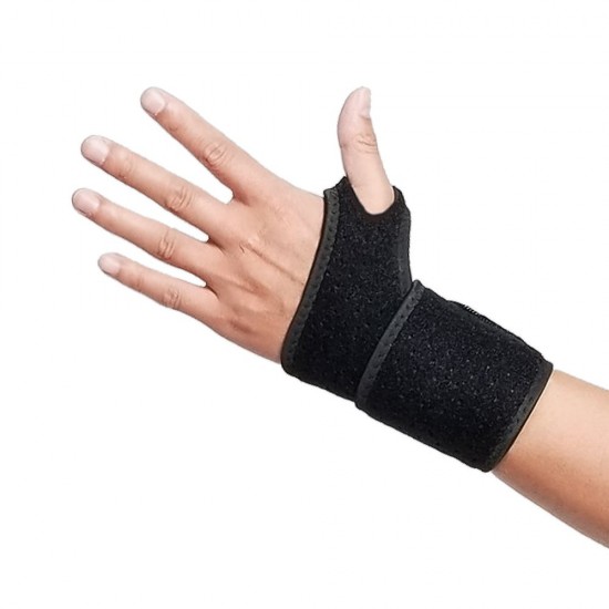 Wrist Support Brace Wrist Stabilizer Adjustable Wrist Bandages Protector Left and Right Hand Wrist Wraps for Fitness Office Pain Relief