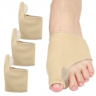 2 Pairs Bunion Corrector Gel Bunion Pads Sleeves Brace Bunion Relief Big Toe Separator for Big Toe Joint Pain Relief