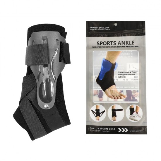 Ankle Support Ankle Brace with Protecting Board Ankle Stabilization Guard Adjustable Compression Ankle Support Strap for Football Basketball and Chronic Ankle Pain Sports Protection