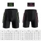 Men's Hip Butt Protection Padded Shorts Armor Hip Protection Shorts Pad for Snowboarding Skating Skiing Riding