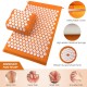 Acupuncture Mat Pillow Set Acupressure Mat Cushion Massage Pillow Pad for Full Body Massage Cushion