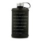 2.2L Motivation Water Bottle with Time Marker Outdoor Camping Hiking Backpacking Fitness Workout Sports Bottle