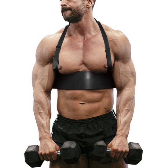 Biceps & Triceps Muscle Builder Bicep Isolator Arm Strength Training Machines Muscle Gains for Bodybuilding Weight Lifting Dumbbells & Barbells